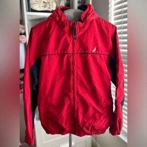 Nautical Red/Blue Windbreaker Boys M